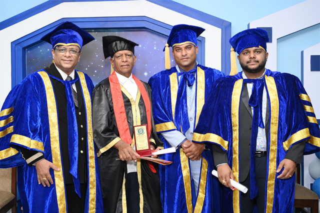 On Saturday, March 16th, 20 students from Grace Ministry Theological Bible College, Bangalore, which is associated with United Theological Research University, were awarded Certificates of B.Th by Bro Andrew Richard. 